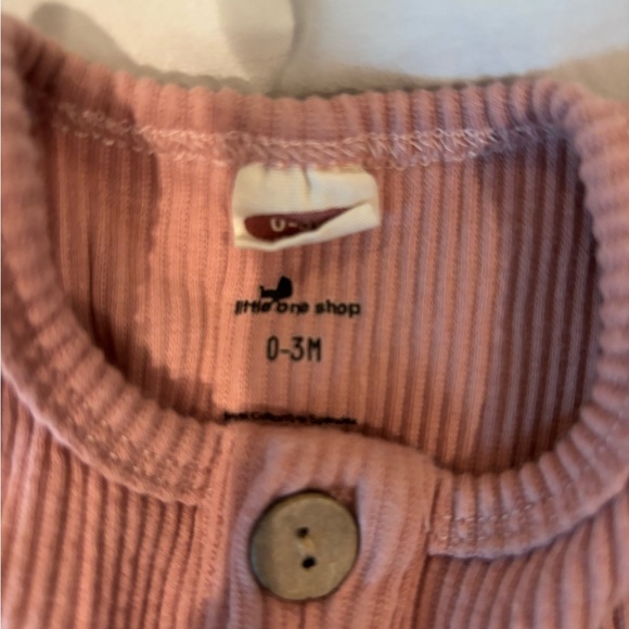 Little One Shop Ribbed Matching Set PINK 🩷 - Picture 3 of 3